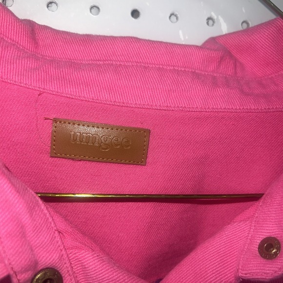 Vintage Umgee Quilted Jacket Womens Large Pink Multi-colored Jacket‎ - Picture 5 of 9